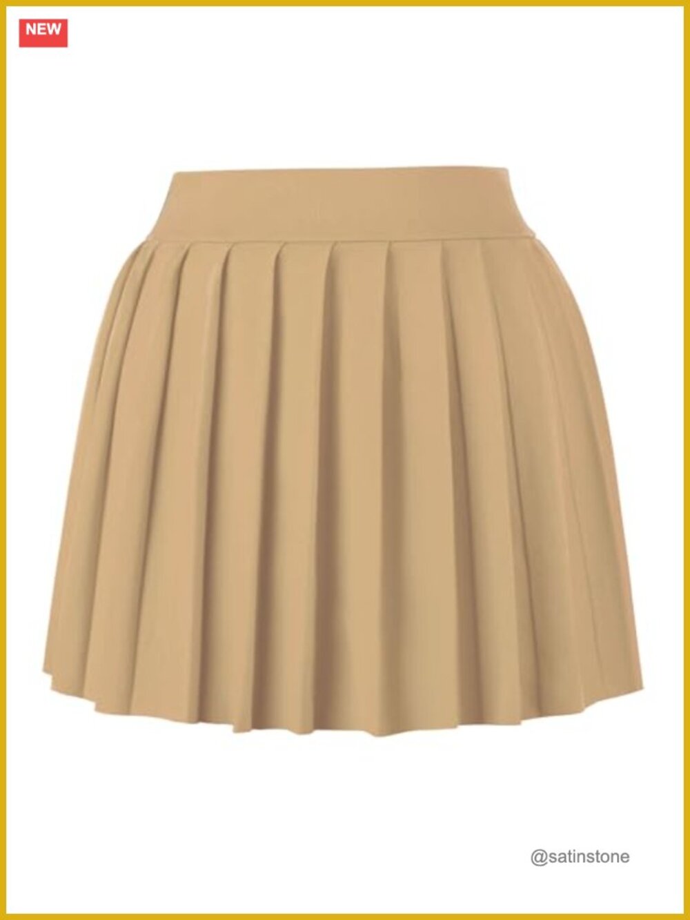 Women's Sexy Pleated Mini Skirt Y2k Stretchy Casual Skater